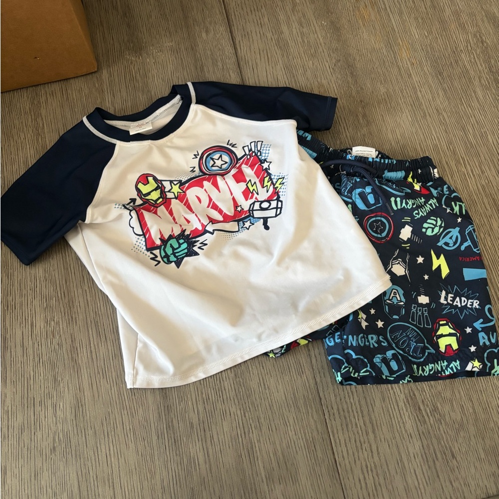 Swim set Marvel Superhero